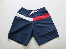 Tommy Hilfiger Men's 8 Flag Swim Trunk Navy Small New with Tags