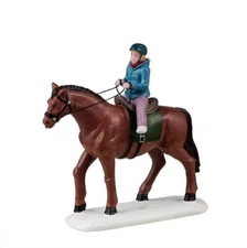 Lemax PRACTICE TRAILS # 42348  Christmas Vail Village Figurine 2024 NEW