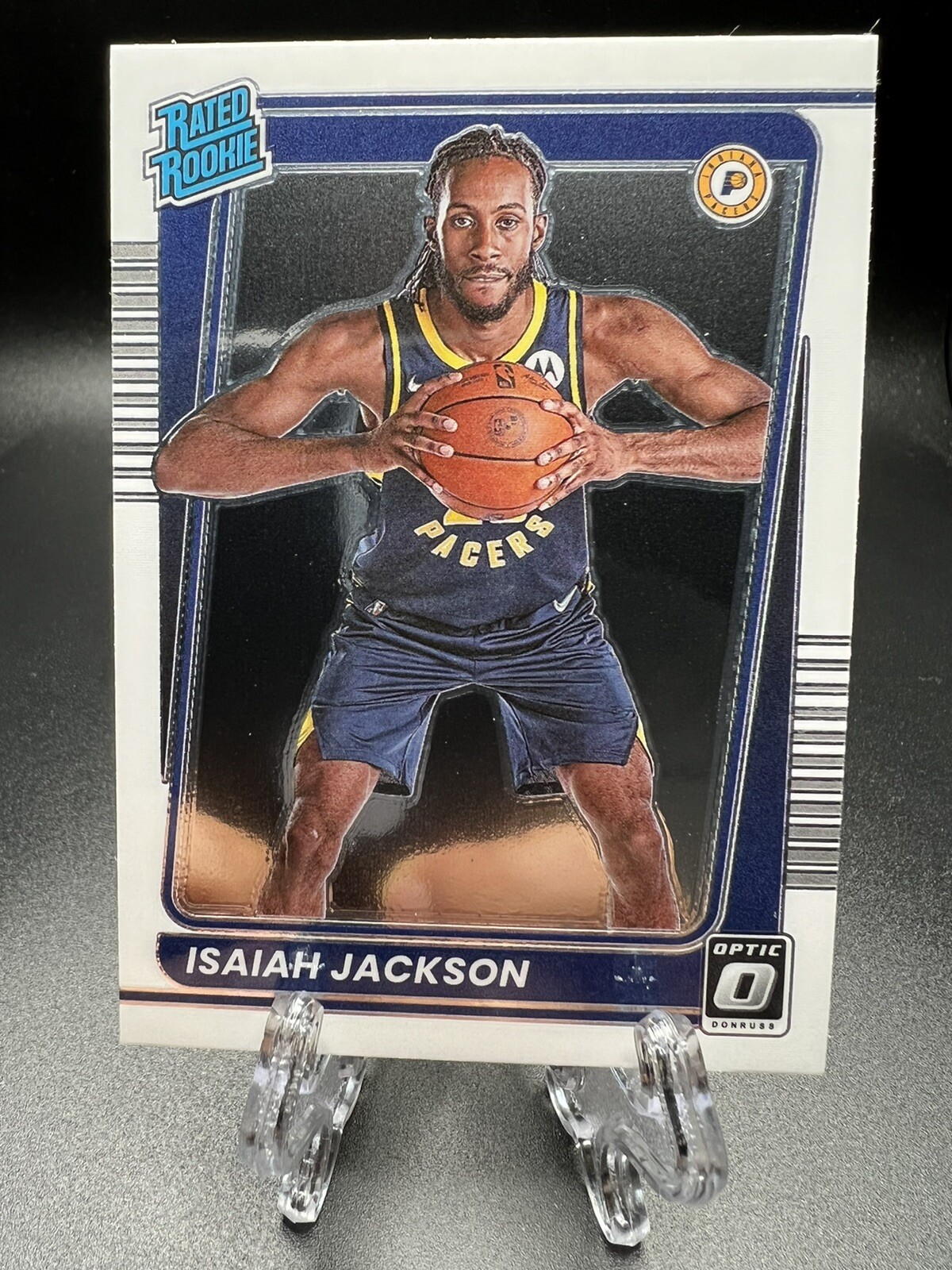 2021-22 Panini Donruss Optic Isaiah Jackson Rated Rookie #167 Indiana Pacers
