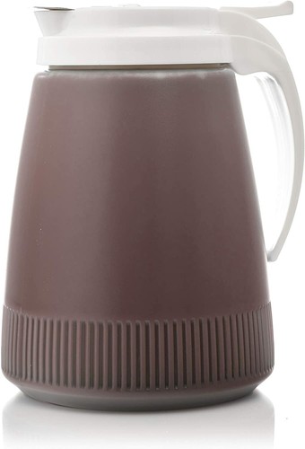 8 Pack - Plastic Syrup Dispenser With Plastic Lid-Syrup/Honey Dispenser 48 Oz. - Picture 6 of 8