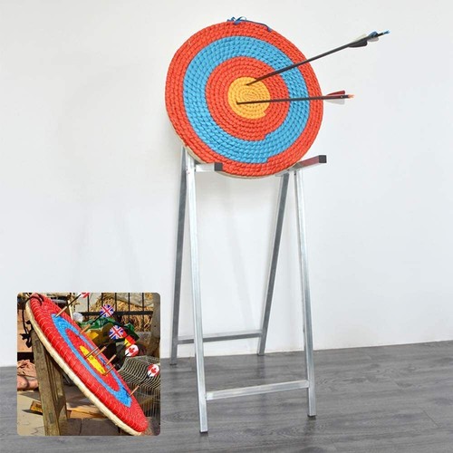 55x2cm Pfeile Zielscheibe Dartscheibe Bogenschiessen Stroh Ziel Bogensport - Bild 4 von 12