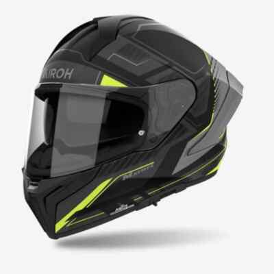 Airoh Matryx Rocket Full Face Helmet Yellow Size XL