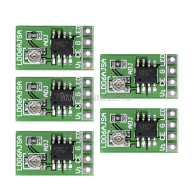5PCS LED Driver 2.8V-6V 30-1500MA 1.5A Constant Current PWM Control Board Module