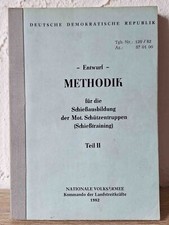 ENTWURF Methodik f&uuml;r Schie&szlig;ausbildung der Mot. Sch&uuml;tzentruppen Schie&szlig;training