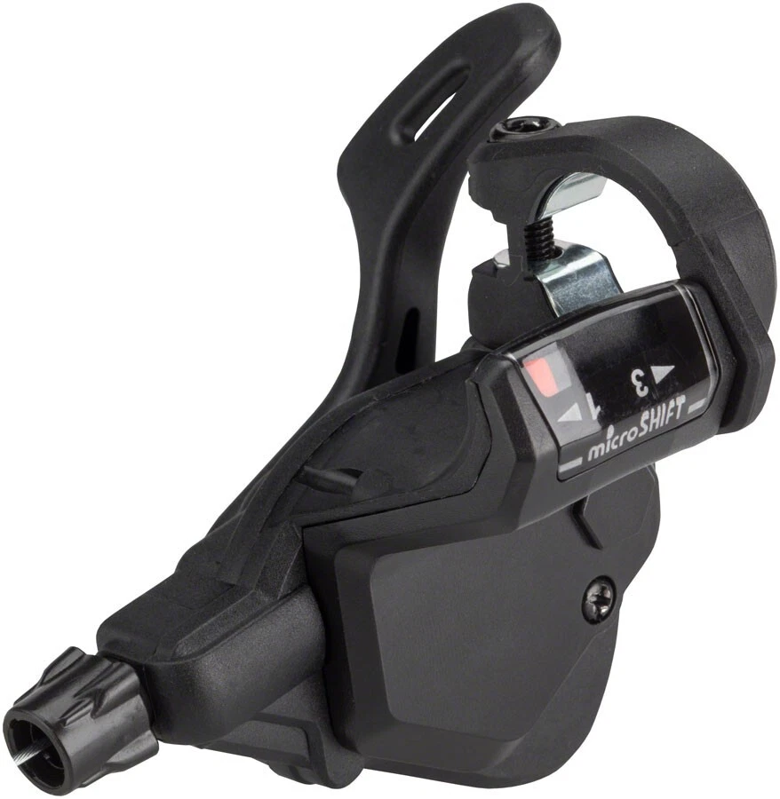 microSHIFT Mezzo LEFT Thumb-Tap Shifter,Triple,Gear Indicator, Compatible - Image 2 of 2