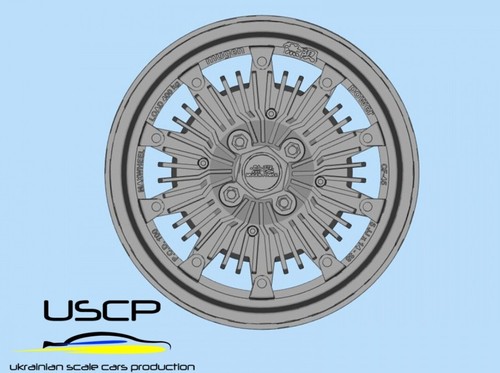 Ruedas de resina impresas en 3D USCP 24P192 1/24 Mugen CF-48 15 - Imagen 5 de 7