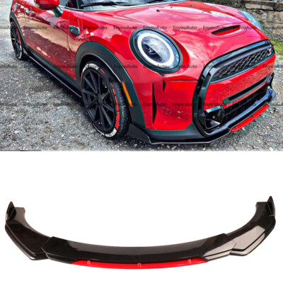 For Mini Cooper Clubman Paceman Countryman Front Bumper Lip Spoiler Splitter 