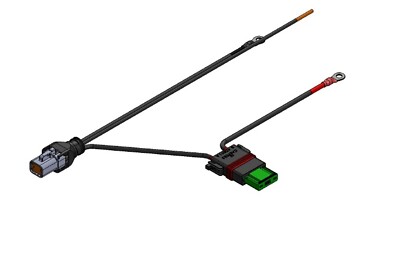 HD fused power harness EMP WP29 WP32 Stewart E2512A intercooler pump 12AWG 30A