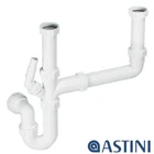 Astini 1.5 & 2.0 Bowl Kitchen Sink Plumbing Kit With Appliance Connection SK2