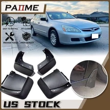4 Pcs Mud Flaps For 2003 - 2007 Honda Accord Front & Rear Splash Mud Guards
