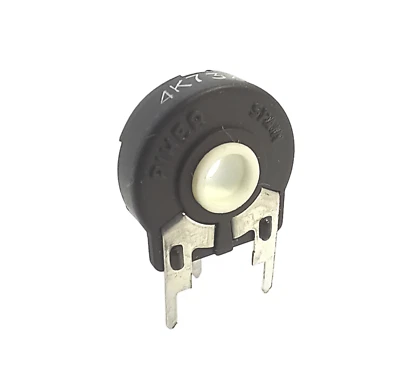 4.7K Potentiometer Trimmer - PIHER - PT15NH05 Vert Mount - 2, 5, 10 Packs