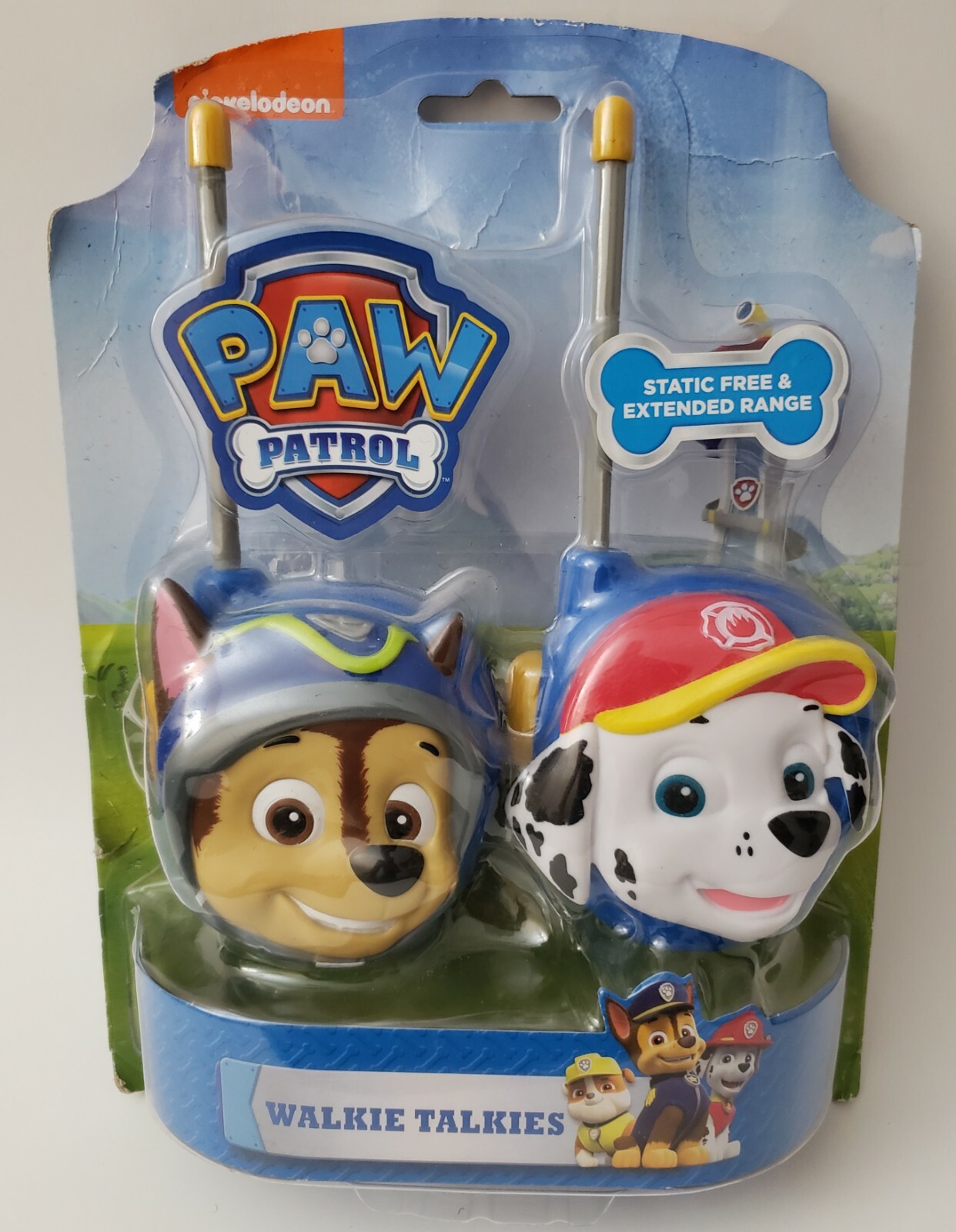 Paw Patrol Chase & Marshall Walkie Talkies Set eBay