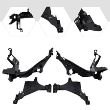 Headlight Bracket For AUDI A4 / A4L B8.5 (B8 PA) 2013-2016 Front Left Right Pair