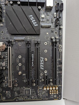 FOR PARTS MSI X299 RAIDER LGA 2066 Intel X299 USB 3.1 ATX Intel