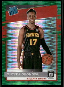 2020-21 Donruss Optic #156 Onyeka Okongwu Silver Pulsar