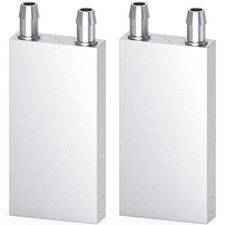 2017 Aluminium Water Cooling Block 122x41x12mm Heatsink Block Liquid Cooler For