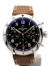 Breitling Classic AVI Chronograph Mustang Black Dial 42mm A23380
