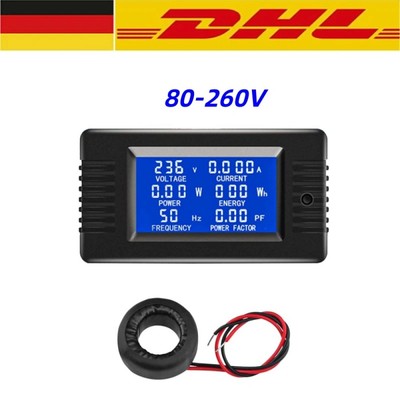 Digital Multimeter Professional Multi Tester Voltmeter Ammeter 80-260V LCD
