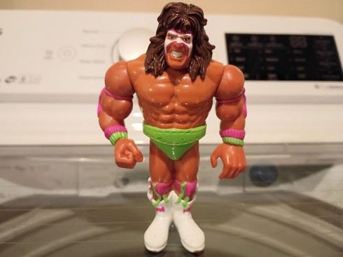 WWF Hasbro The Ultimate Warrior Action Figure 1990...
