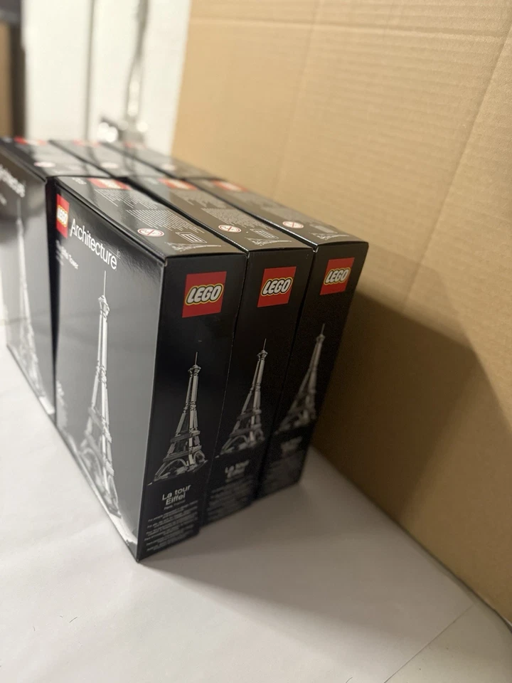LEGO Architecture The Eiffel Tower (21019) New Sealed Retired Set Paris France - Image 3 of 4