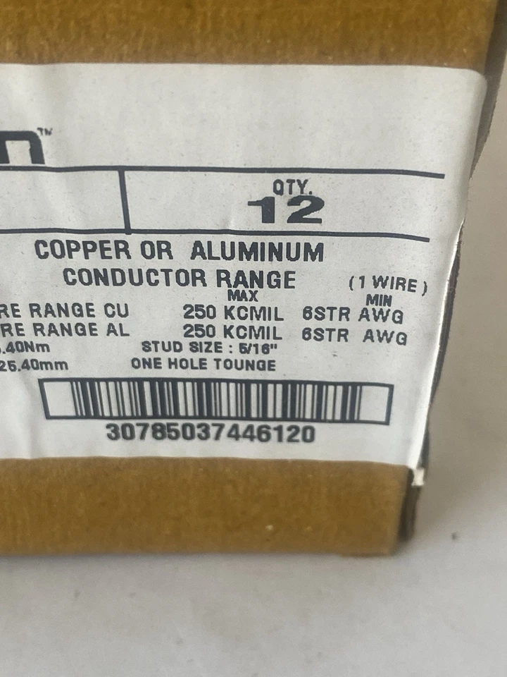 lote de 12 lugares mecânicos Penn-Union LA250 W 1.121 pol l1.987 pol novo na caixa - Imagem 3 de 4