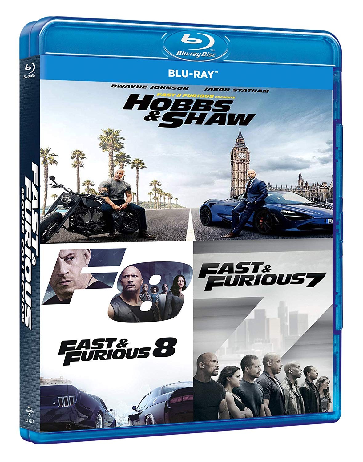 Fast & Furious Hobbs & Shaw Collection (3 Blu-Ray) (Blu-Ray)