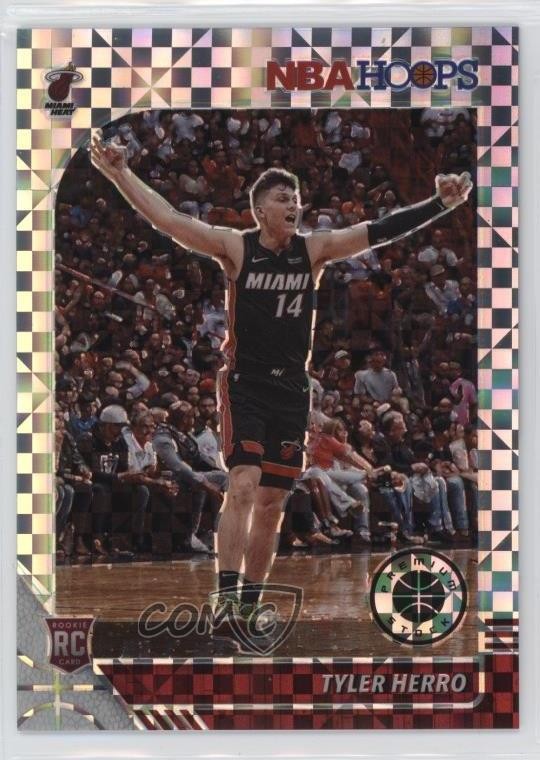 2019 NBA Hoops Premium Stock Box Set Prizm /149 Tyler Herro #210 Rookie RC 14cm
