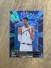 Victor Wembanyama 2024-25 Panini Donruss Optic My House #19 Blue Prizm Spurs