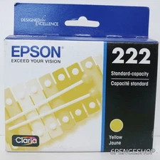 Epson 222 Yellow Ink T222420S 12/2024