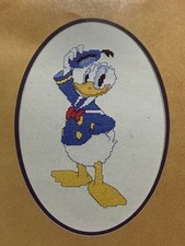 Disney Donald Duck Counted Cross Stitch Pattern