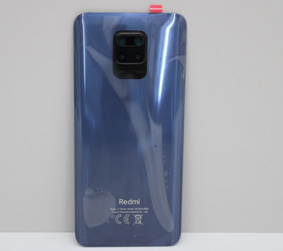 Akkudeckel Backcover Rückseite mit Kameralinse Grau für Xiaomi Redmi Note 9S NEU