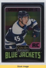 2024-25 O-Pee-Chee Platinum Retro Rookies Gavin Brindley #R99 READ 0kb5