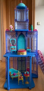 Barbie Diamantschloss von Mattel Möbel vorhanden MIT SOUND