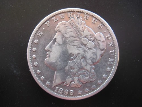 USA One " MORGAN DOLLAR " 1899 o (New Orleans) 900 Silver - 38.1mm - 26.7g - VF