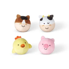 Melissa and Doug Farm Friends Rollables Soft Farm Animal Toys for Toddlers 