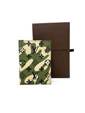Louis Vuitton Takashi Murakami Monogramouflage Passport Holder Limited Edition