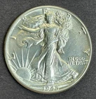 1945 Liberty Walking Silver Half Dollar, Choice BU++