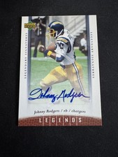 2006 UD Legends - Johnny Rodgers #71 Legendary Signatures (AU)