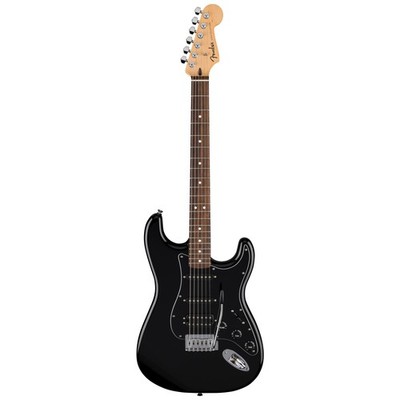 NEU: Fender Standard Stratocaster E-Gitarre HSS schwarz Tremolo