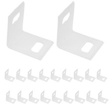 Durable Plastic Shipping Corner Protectors for Cartons White Reusable Guards