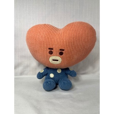 BT21 Tata Corduroy Plush Line Friends BTS Character Official Plush 8 Inch