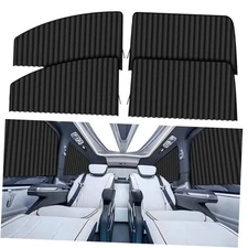  Blackout Window Shades 4 Pack - Magnetic Sun Shade for Side Windows, L-4pcs