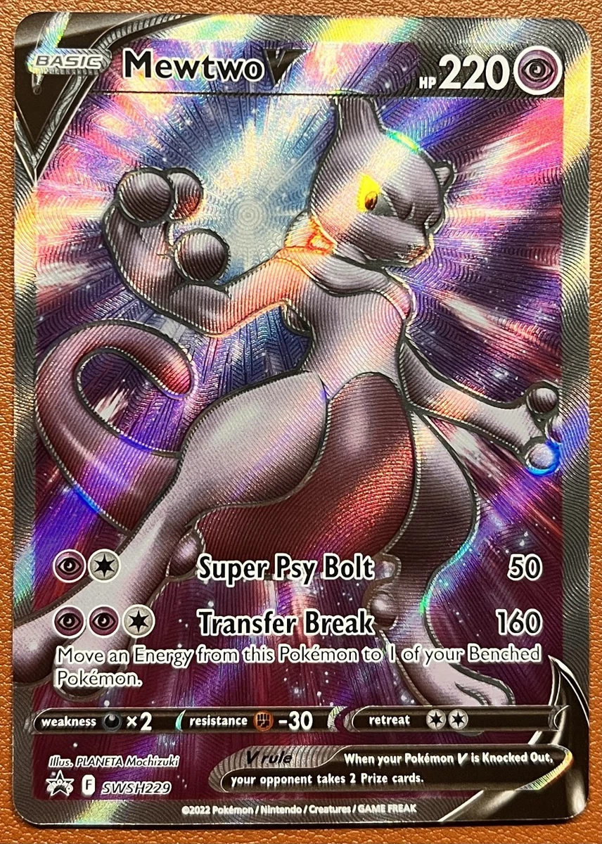 Mewtwo V Pokémon TCG Cards for sale | eBay