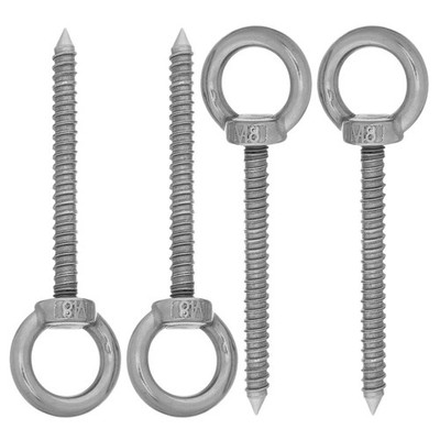  4 Pcs Haken Zum Aufhängen Schaukelhaken Für Schwere Beanspruchung Einschrauben