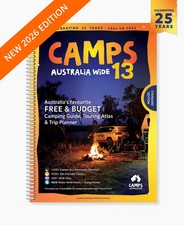 Camps 13 Standard Edition A4 CARAVAN CAMPING MAP GUIDE SPIRAL BOUND PARTS