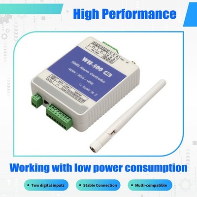 GSM 4G WH-500-EU Türöffner Relaisschalter Fernbedienung Drahtloser Alar9176