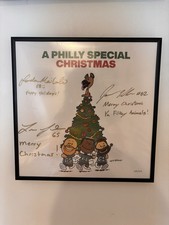 A Philly Special Christmas Party Signed Vinyl Album Eagles Kelce Mailata Johnson