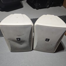 JBL CONTROL 28-1-WH Pair 8" Two-Way Vented Loudspeaker, 120W, 8 Ohms