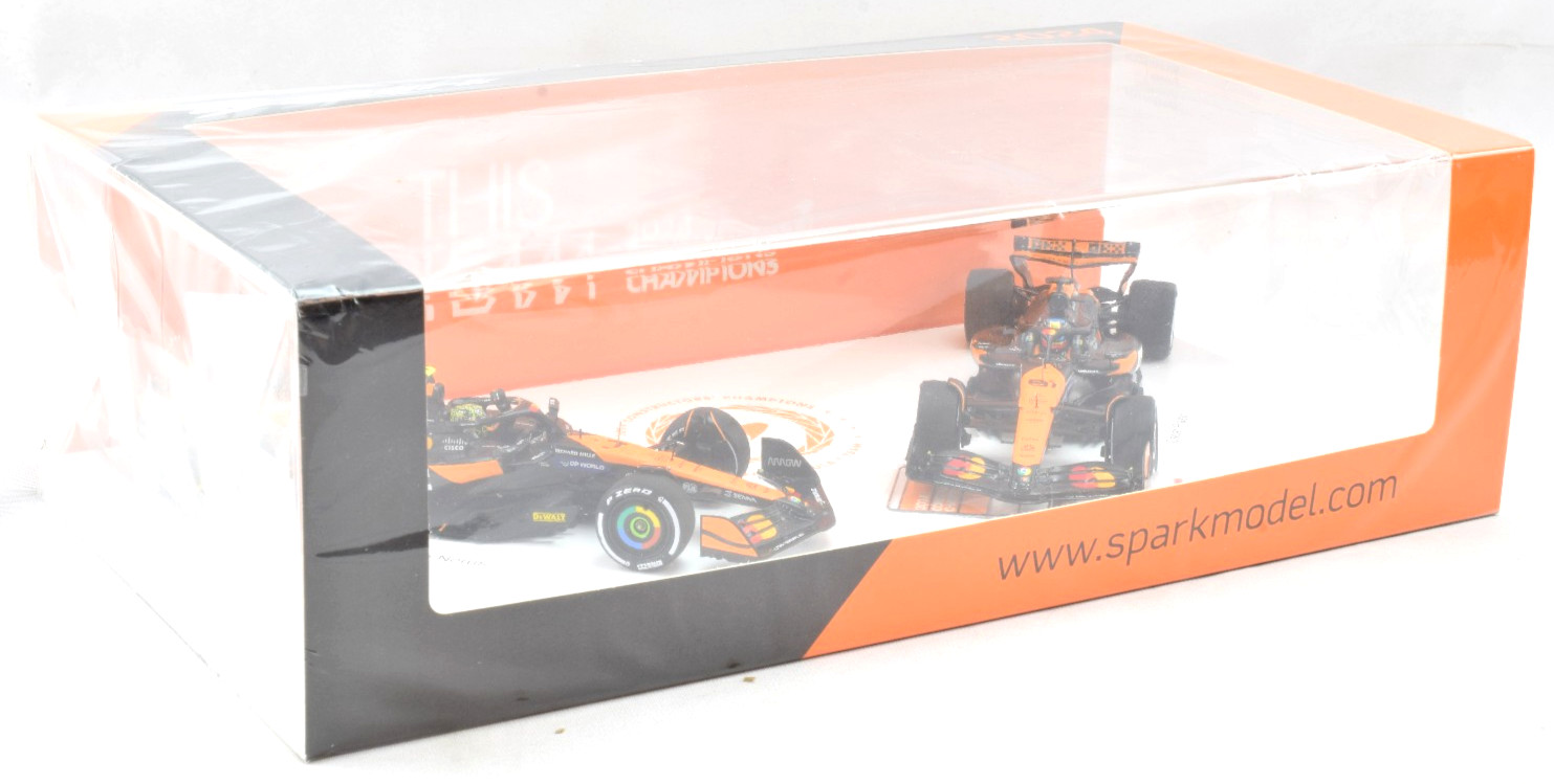 Spark McLaren - L. Norris - O. Piastri - 2024 Constructor 1:43 Diecast Car S9571