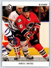 2002-03 Be a Player Memorabilia Daniel Briere Buffalo Sabres #340